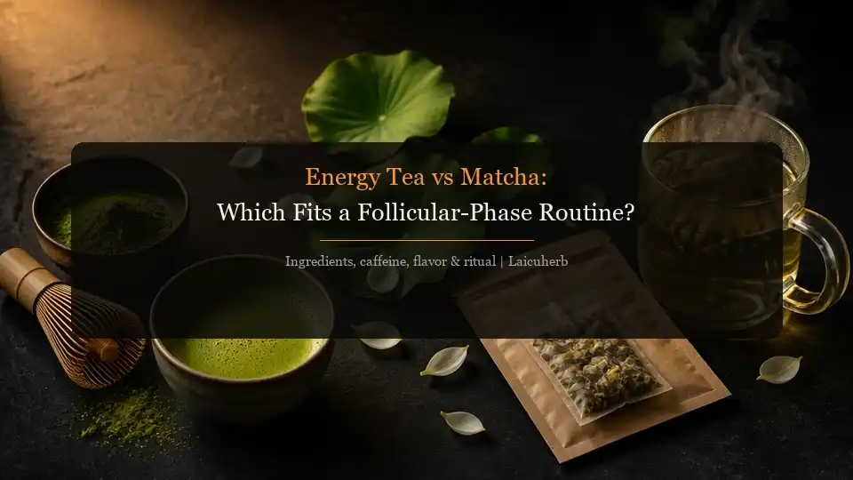 Energy Tea vs Matcha: Which Fits a Follicular-Phase Routine?
